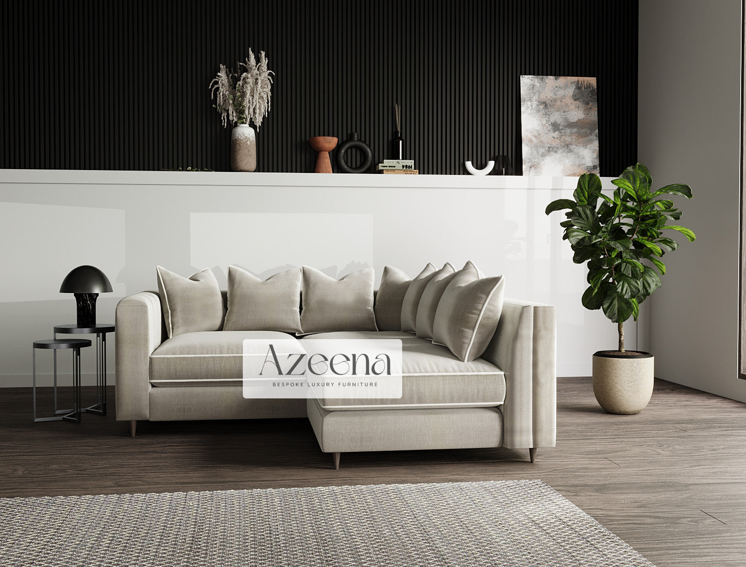 Soho Upholstered Fabric Sofa