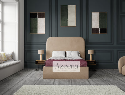 Amber Round Edge Bed With Optional Storage