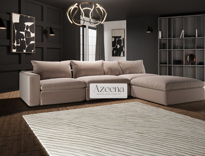 Cloud Luxe Corner Sofa Footstool End