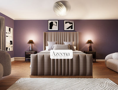 Jess Winged Stripe Line Linear Bed