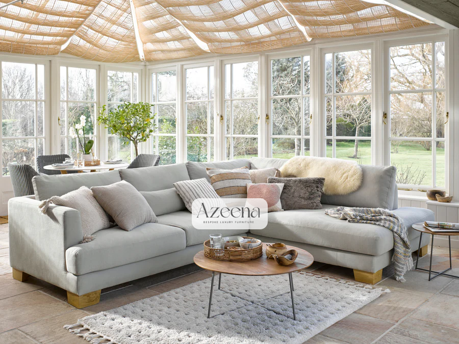 Buckingham Large Left Hand Chaise Corner Sofa Set 3