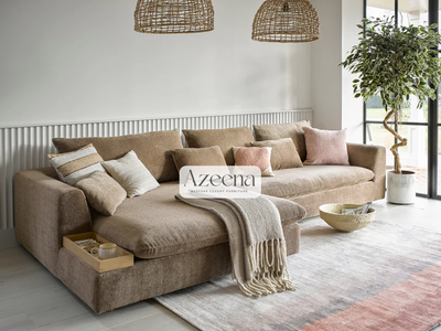 Malvern Medium Right Hand Chaise Corner Sofa Set 1